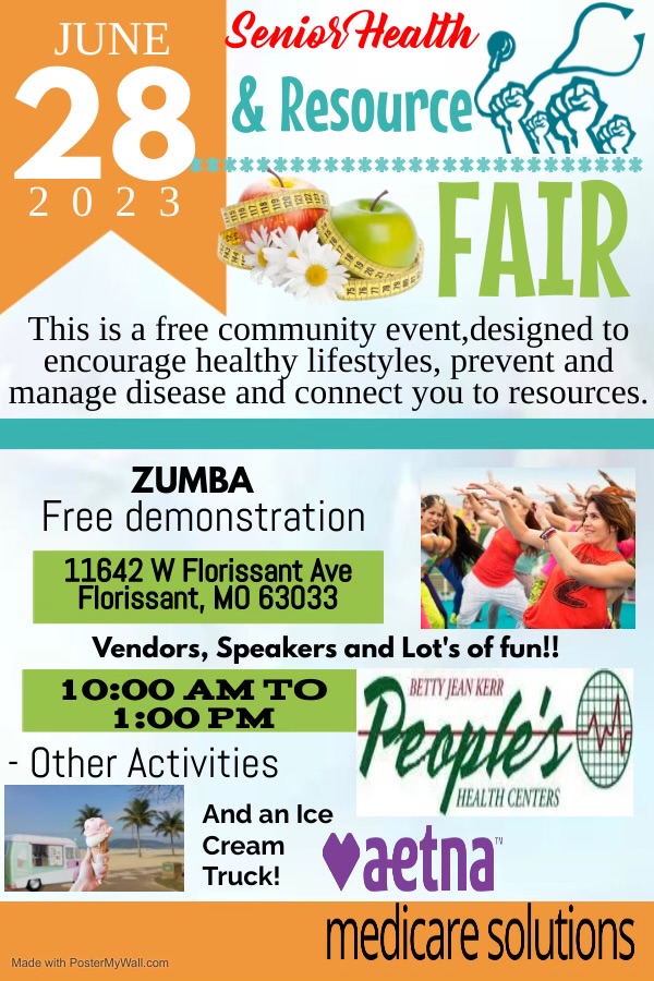 This flyer is to promote this event at our north county site for seniors who need health services and other resources.